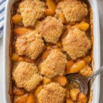 Vegan Peach Cobbler