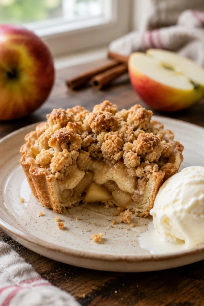 Apple Crumble Tartlets