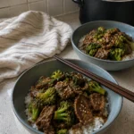 Crockpot Beef and Broccoli final shot