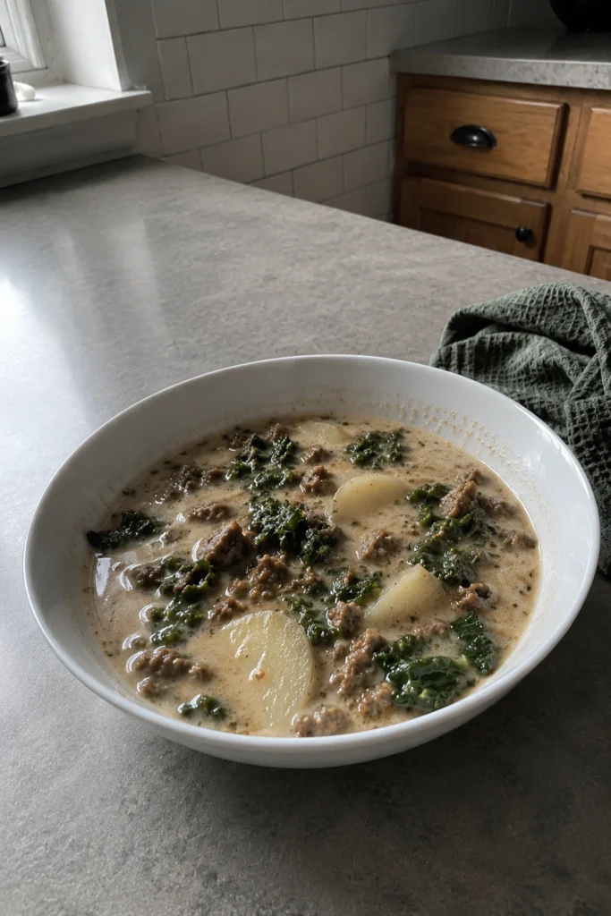 Zuppa Toscana Soup hero shot