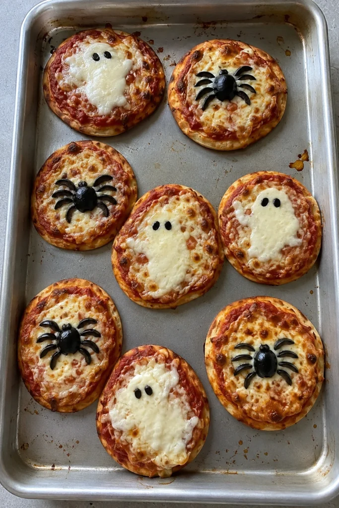 Spooky Halloween Pizza final shot