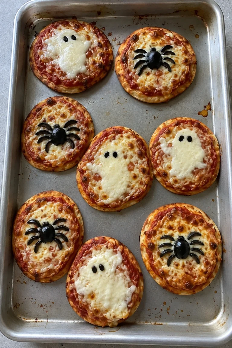 Spooky Halloween Pizza final shot