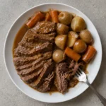 Crockpot Pot Roast finak shot