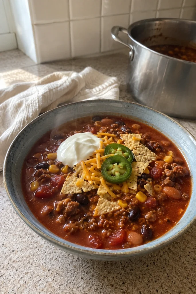 Taco Soup hero shot