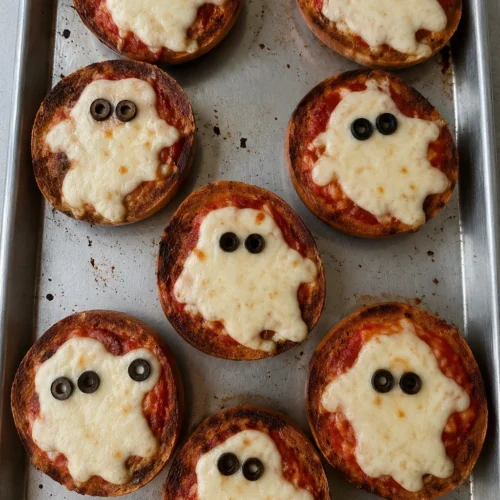 Ghost Pizza Bagels final shot