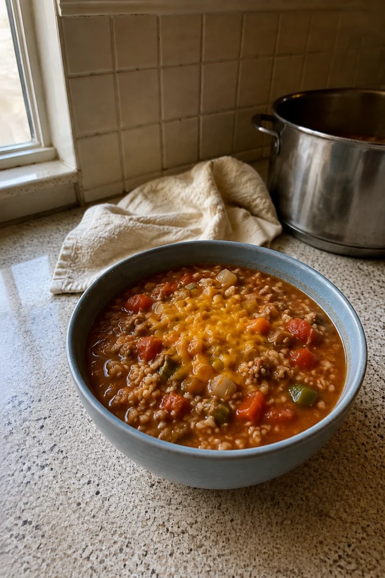 Stuffed Pepper Soup hero shot