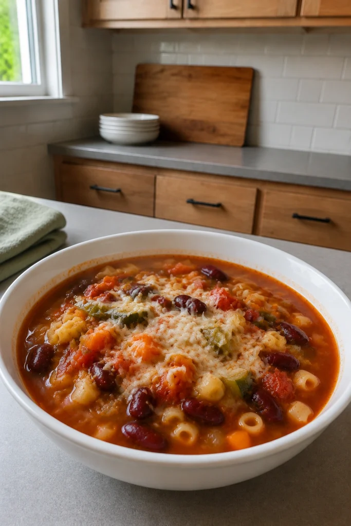 Minestrone Soup hero shot 