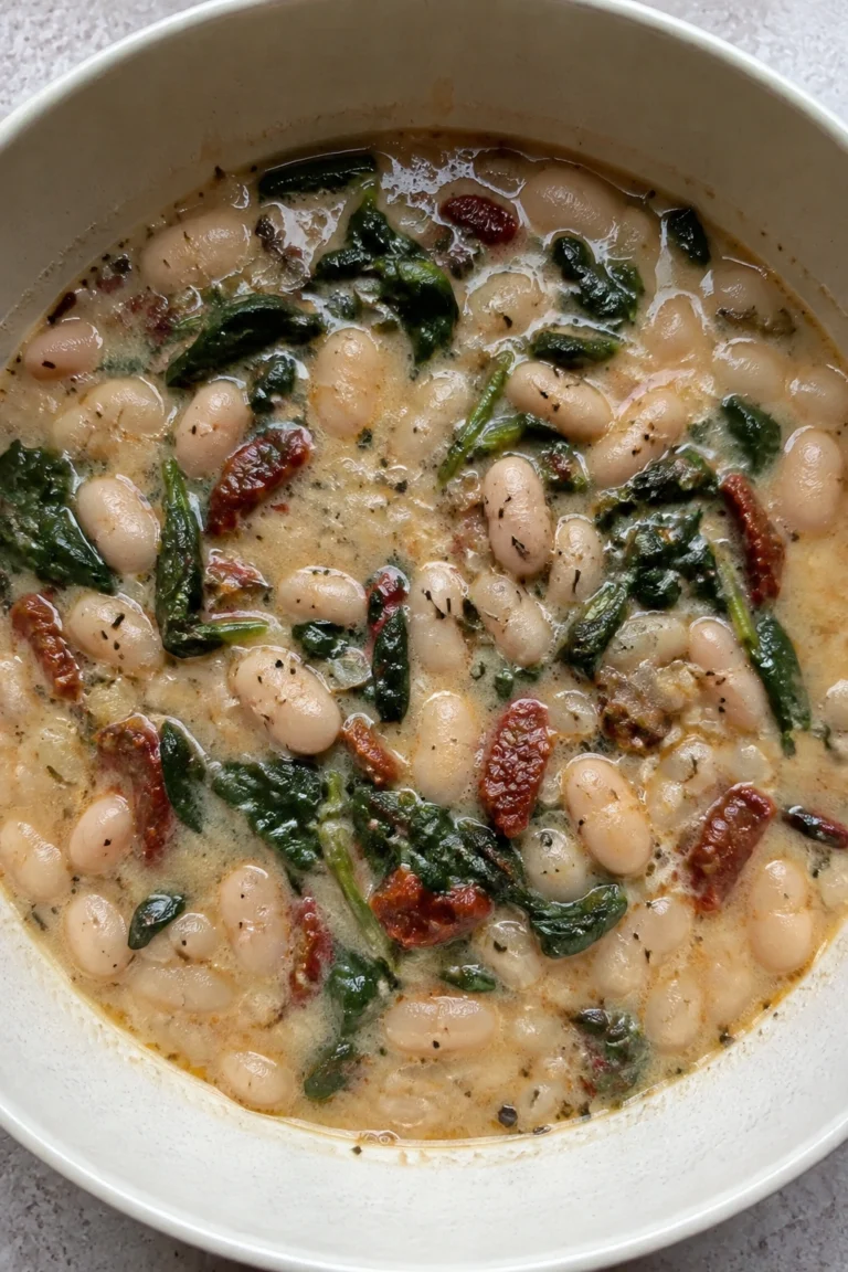 Tuscan White Bean Soup final shot