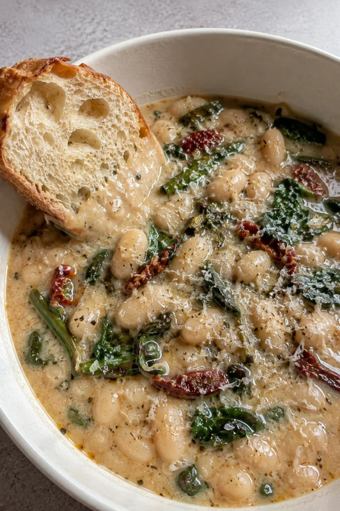 Tuscan White Bean Soup hero shot