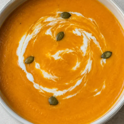 Creamy Sweet Potato Soup final shor