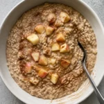 Crockpot Apple Cinnamon Oatmeal final shot