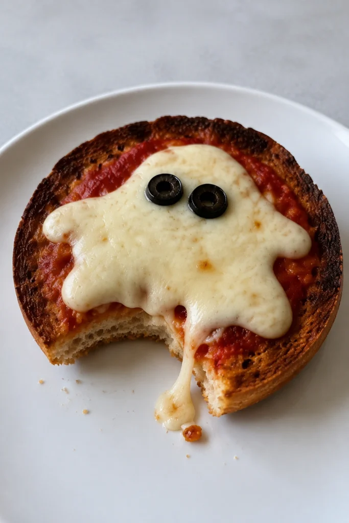 Ghost Pizza Bagelshero shot