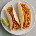Crockpot Chicken Fajitas final shot